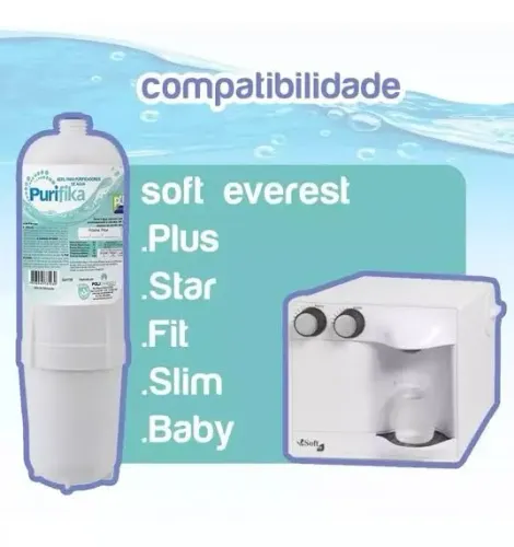 Filtro pra purificador de água soft 