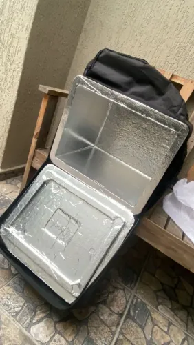 Mochilão térmico para entrega