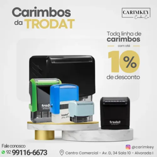 Carimbos Manuais e Automáticos