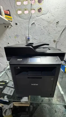 Impressora laser monocromática Brother DCP 5602dn dúplex automático revisada com garantia 