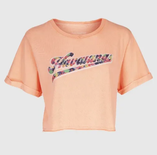 Blusa Cropped Havaianas - Tamanho G - Nova