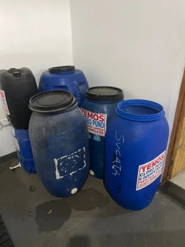 Bombonas para lixo