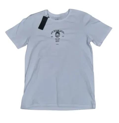 Camiseta John Cunningham Branca Nova com Etiqueta da Loja / G (Confecção Normal/Pequena)