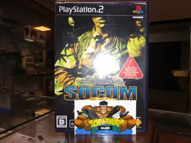 Jogo Socom Us Navy Seals Ps2 Conservado