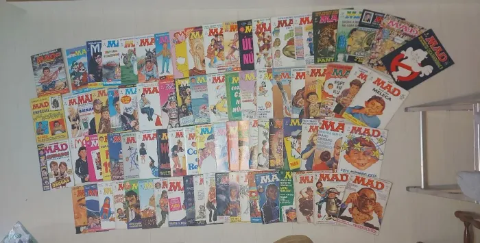 Coleção de Revistas Mad - Diversas Edições