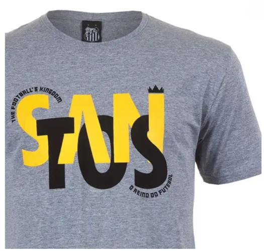 Camiseta Santos Casual Meltex - Novo - tam.P