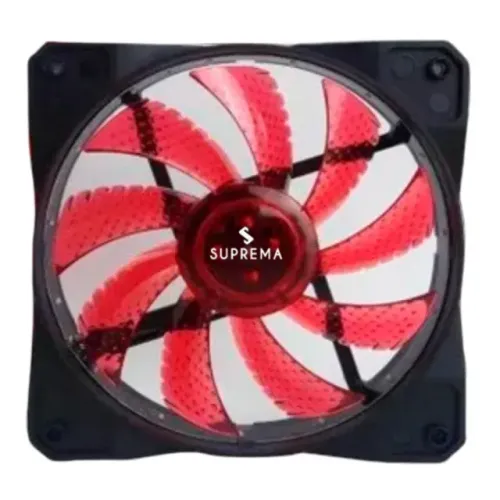 Cooler Fan Led Vermelho 120mm Suprema F003 - WZetta