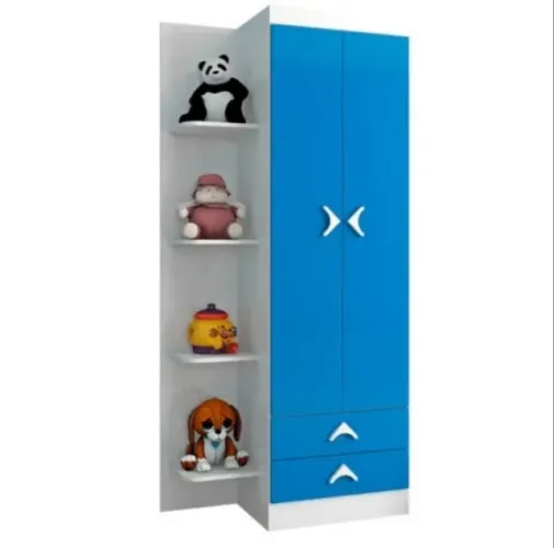 Guarda Roupa Infantil 2 Portas 2 Gavetas (FAZEMOS ENTREGA DF E ENTORNO )