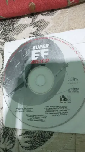 Super EF 2000 - jogo antigo PC CD-ROM