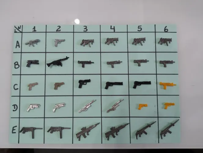 Acessórios Comandos em Ação, Chap Mei, etc
