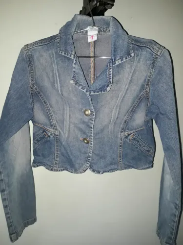 Jaqueta jeans feminina
