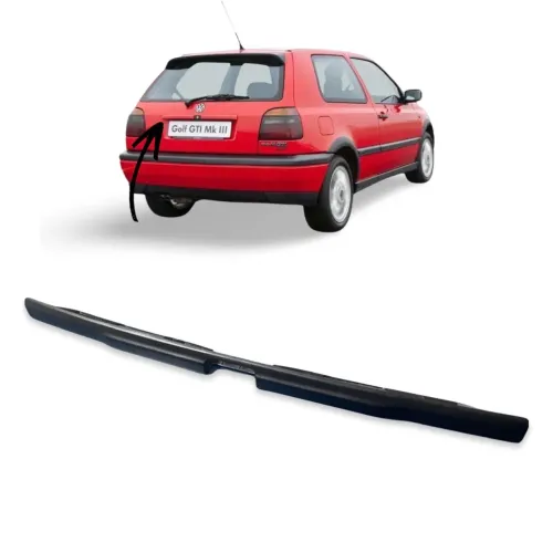 Moldura tampa traseira original Vw Golf GTI GLX GL