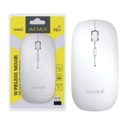 Mouse Óptico Sem Fio Ultra Slim Wireless 2.4ghz