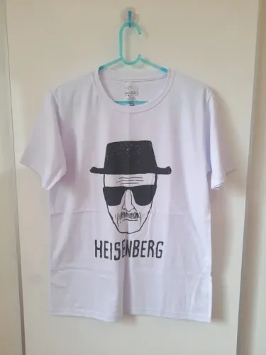 Camiseta Breaking Bad "Heisenberg" da Fatum Tam. M (Nova)