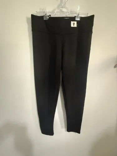 Calça preta feminina de frio 