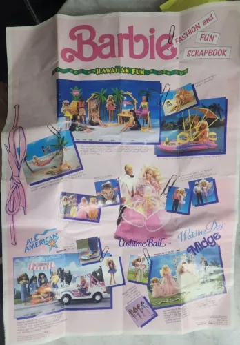 Barbie antiga catálogo