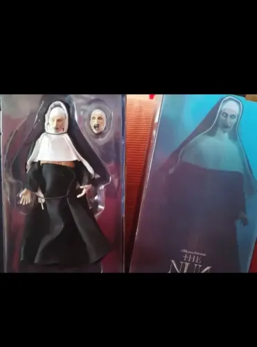 Action Figure - The Nun - Filme Invocação do Mal a freira horror terror neca clothed 