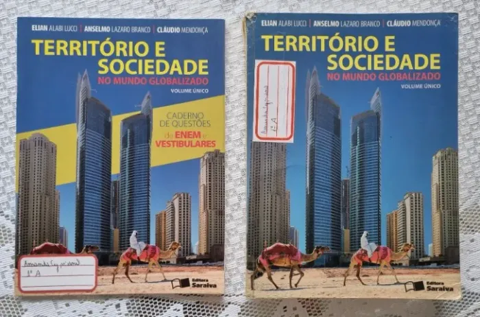 Livro Território e Sociedade no Mundo Globalizado - 2a edição + Caderno de questões