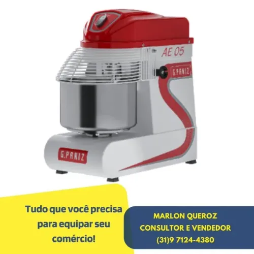 Masseira Espiral 5 Quilos G-Paniz Nova