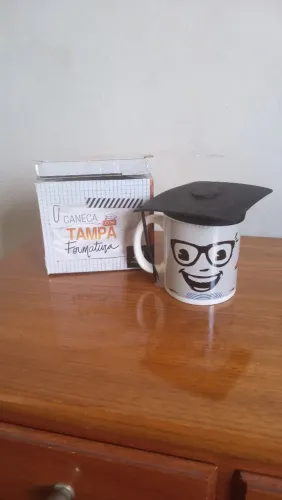 Caneca de porcelana presente de formatura 