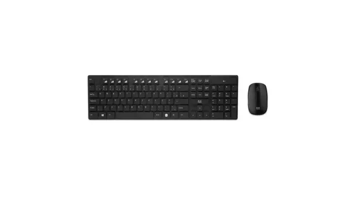 Teclado e Mouse Sem Fio Slim CS300 Usb 1200Dpi Preto TC251 - Multi