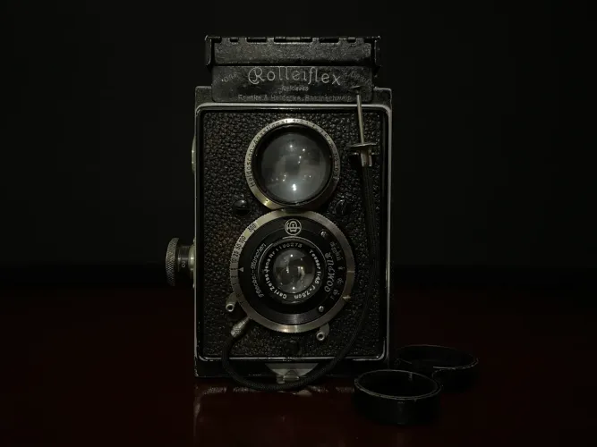 Câmera Rolleiflex Original K1 (1929) - Excelente e Funcionando