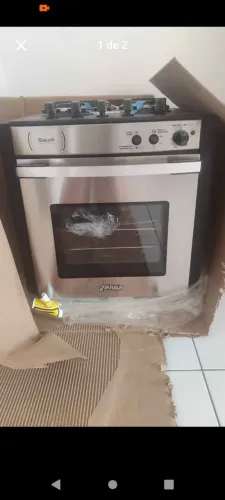 Fogão de Embutir Venox 4 Bocas Novo