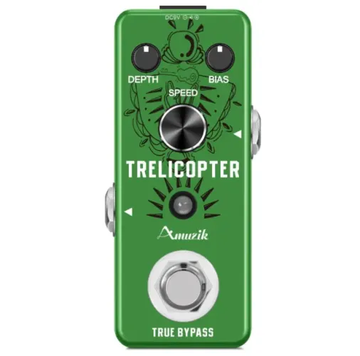 Pedal Rowin Trelicopter Classic Tremolo Amuzik Design