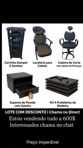 Móveis para salão