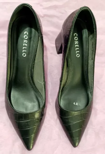 Sapato Corello original couro preto Tam. 39