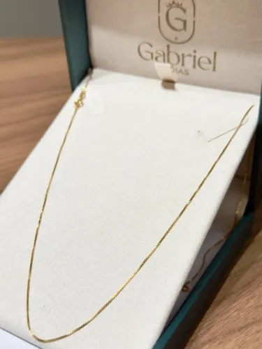 Cordão de ouro fininho 2.64g e 70cm ( LOJA )