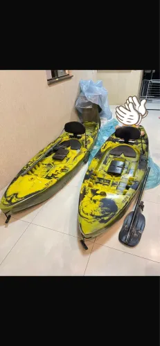 Caiaque de Pesca Calaker Truta Verde Camuflado 2 unidade