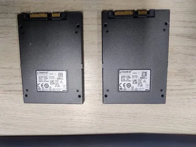 SSD KINGSTON 480GB SEMINOVO 100%SAUDE
