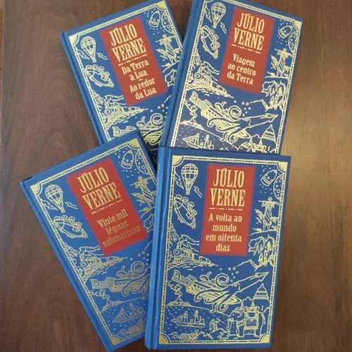 Coleção Júlio Verne (4 livros)