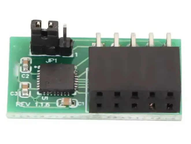 Módulo tpm 2.0 interface spi vertical - 9670 chipset módulo spi de 10 pinos + Adaptador
