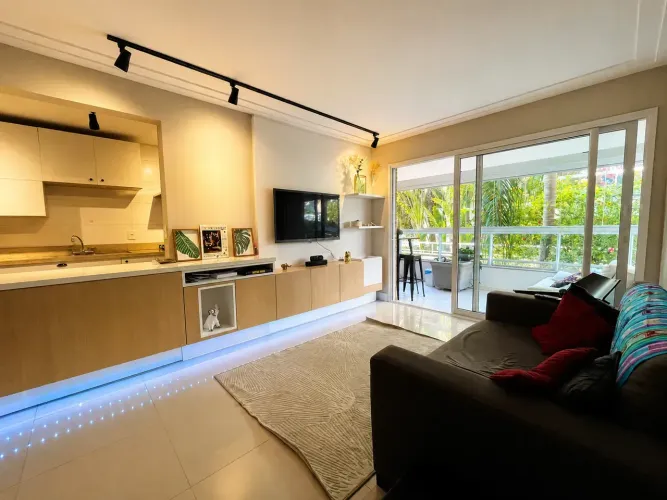 Apartamento no Essence Life Residence Exclusividade Pé na Areia no Campeche