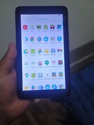 Tablet da marca DL ta ligado tá pegando tudo mas a bateria está fraca