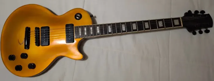 guitarra les paul gold top p90 prototipo groovin 1998