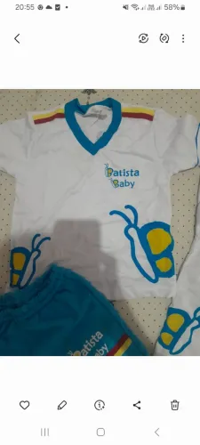 Uniforme escola infantil batista baby muito novo.