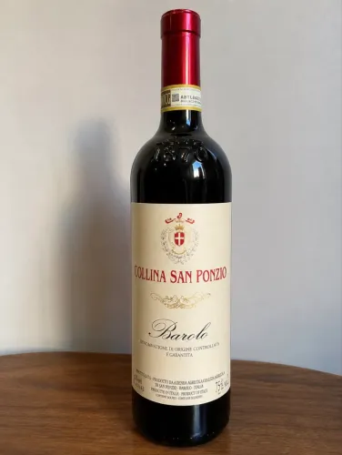 Vinho Italiano Barolo DOCG Collina San Ponzio 750ml - Piemonte Itália