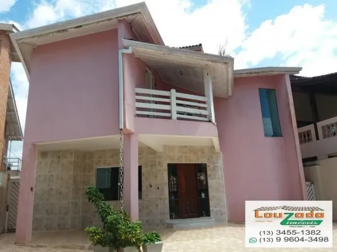 Sobrado para Venda em Peruíbe, Condominio Bougainville, 4 dormitórios, 4 suítes, 1 banheir