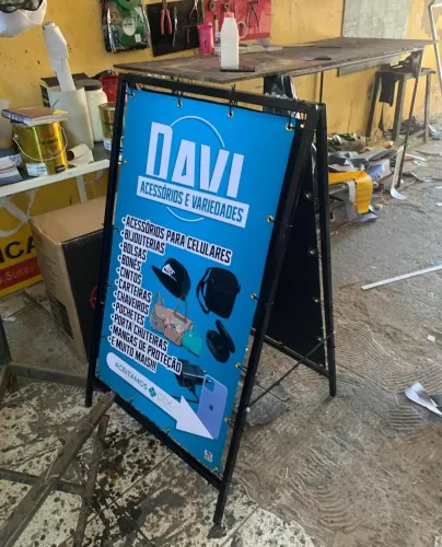 Cavalete Personalizado para Comércio