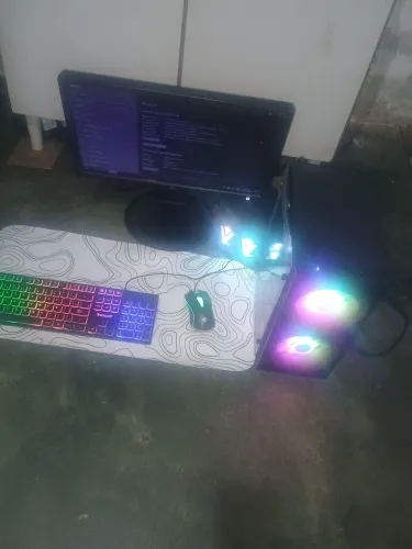 SETUP GAMER COMPLETO RGB - PRONTO PRA USAR DDR4 OPORTUNIDADE UNICA!!!