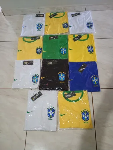 CAMISETAS COPA MALHA DRY FIT BORDADAS ÓTIMA QUALIDADE P M G GG