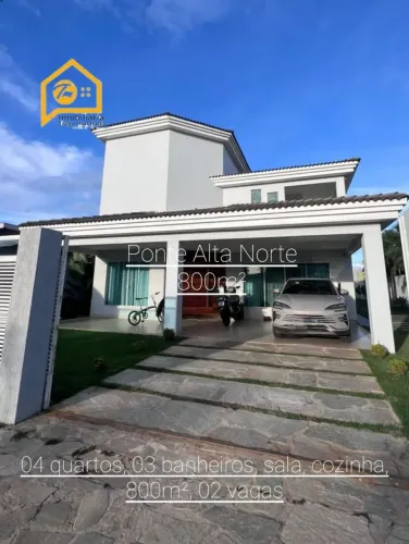 Excelente casa na Ponte Alta Norte com lote de 800m²