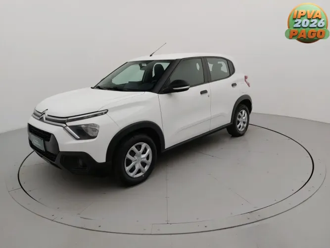 Citroen C3 Live Pack 1.0 Flex 6V 5P Mec. 2025