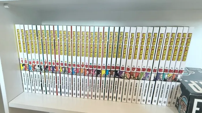 my hero academia volume 1-37 (menos o 35)