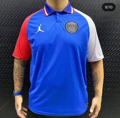 Camisa Time PSG Jordan Azul