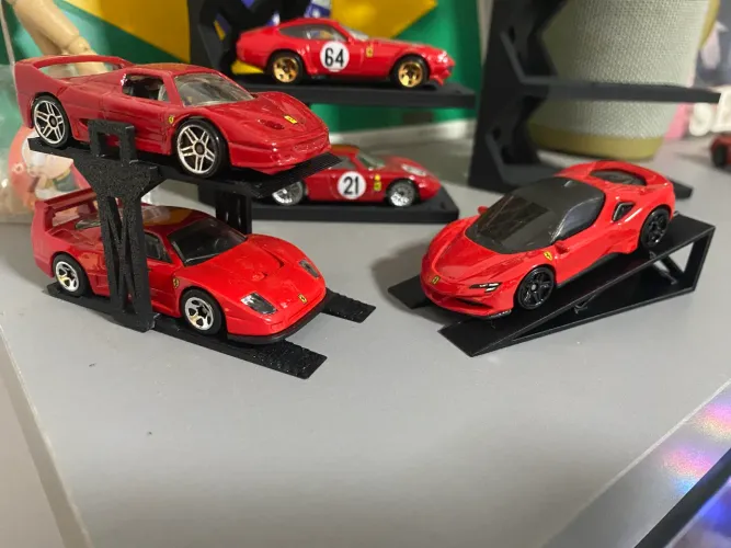 Hot wheels suporte 3D