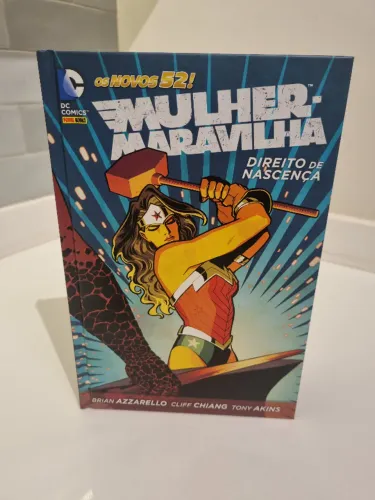  hq mulher-maravilha - direito de nascença - os novos 52!